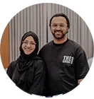 Fazil & Shaima, Managing Partners of Lloyd Design Fitouts LLC